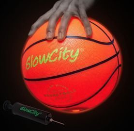 GlowCity Glow in The Dark Basketball