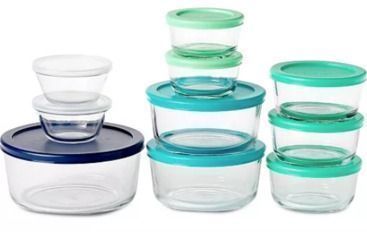 Anchor Hocking 20pc Glass Food Storage Set with SnugFit Lids