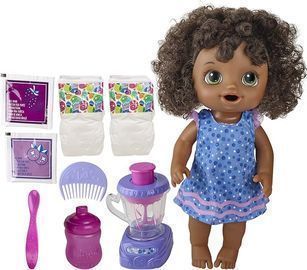 Baby Alive Magical Mixer Baby Doll Blueberry Blast w/Blender & Accessories